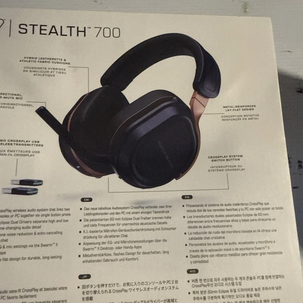 SEALED NEW Turtle Beach Stealth 700 GEN3 XBOX Cobalt Noise-Cancelling Bluetooth